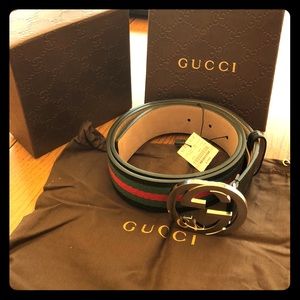 Men’s Gucci belt. Brand new. Never worn.